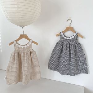 2026 Pakaian Anak Perempuan Baru untuk Musim Semi dan Gugur, Romper Vest Gaun Putri Modis, Setelan Satu Potong untuk Saudara Perempuan - Product Image 2