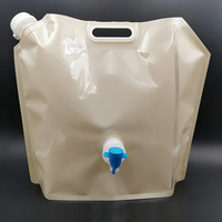 Sac distributeur à double bec 5L 10L 20L 22L 25L Sac aseptique en boîte pour vin rouge/huile/boisson/eau/liquide Sac Bib