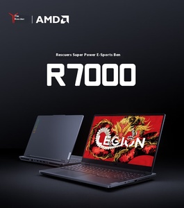 Ordinateur portable de jeu Lenovo Legion R7000, emballage d'origine, 16 Go de RAM, 512 Go de SSD, RTX4060, écran HD 144 Hz, gris, nouveau clavier anglais - Product Image 4