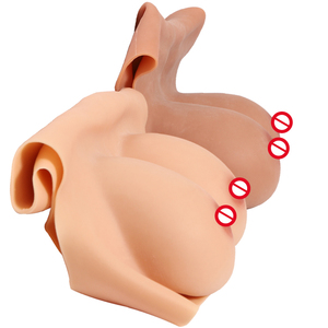 Artificial Macio Silicone Feminino Mamilo Traje B/C/D/E Copo Peitos Forma Sissy Transsexual Silicone Seios Falsos para Crossdresser - Product Image 3