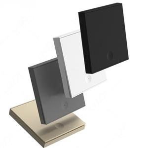 QIACHIP 2.4G Receptor de Panel de Pared con Control Remoto, Interruptores 220V para Automatización del Hogar YH-KG-ZNKG-A10 2 10A PC Blanco Negro Dorado Plateado - Product Image 1