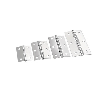 Stainless Steel <b>Hinge</b> 4 Hole 180 Degree Opening For Cabinet <b>Door</b> <b>Window</b> Minimalist Design - Product Image 4