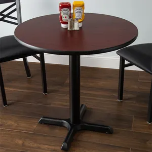 गर्म बिक्री सरल सस्ते फ्लैट जाली फर्नीचर पैर धातु कच्चा लोहा संयुक्त कॉफी डाइनिंग रेस्तरां टेबल पैर