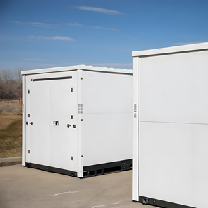 Conteneur modulaire en acier de 40 pieds pour stockage autonome, kit préfabriqué de maisonnette compacte en kit plat à partir <span class=keywords><strong>d</strong></span>'<span class=keywords><strong>un</strong></span> kit standard - Product Image 2