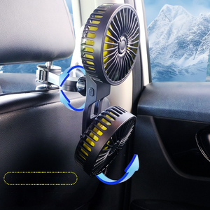 Ventilatore <span class=keywords><strong>12</strong></span> v Dc Ventilatore per auto 24v <span class=keywords><strong>12</strong></span> <span class=keywords><strong>Volt</strong></span> Ventilatori per veicolo camion aria di raffreddamento universale Usb girevole vento forte - Product Image 3