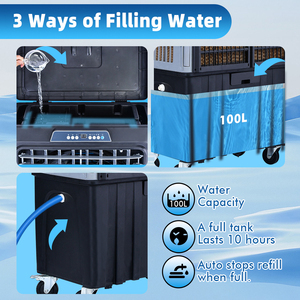 Mundo 1st evaporación aire acondicionado móvil <span class=keywords><strong>mejor</strong></span> que la normal de aire acondicionado - Product Image 4