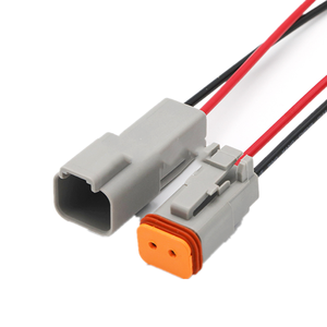 Deutsch Impermeável Fio Elétrico Conector Plug Kit DT <span class=keywords><strong>2</strong></span> <span class=keywords><strong>3</strong></span> 4 6 8 12 Pin para Aplicações Eletrônicas FIO DE DUREZA - Product Image 2
