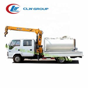 Nouveau design japonais I Suzu 600P Pick-up cabine double avec grue à flèche Unic Urv260 de 2,6 tonnes pour ventes chaudes - Product Image 4