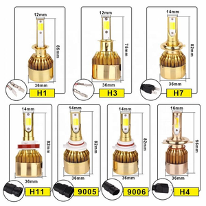 Vente Flash : Phares LED C6 Bicolores 100W Étanche IP68 H1/H3/H4/H7/9005/9006, Adaptation Universelle, 10000 Lumens, 6000K-6500K - Product Image 3