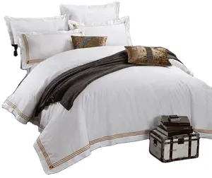 Quality 100 cotton bedding comforter sets luxury for hotel and home used