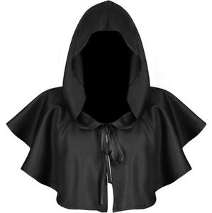 Ecowalson - Capa Medieval Vintage para Hombre y Mujer, Capa con Capucha Renacentista, Wicca, Pagana, Capa para LARP, Capa con Capucha, Disfraz, Cosplay - Product Image 3