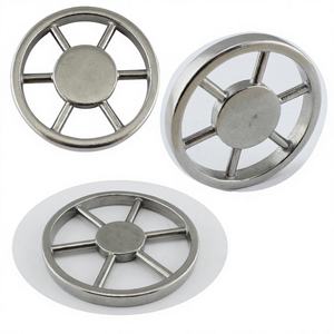 Volant en acier inoxydable massif avec rayons en silice Sol, moulage de précision, produits moulés avec précision - Product Image 1