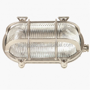 기계 압착 투명 무광 흰색 타원형 조명 유리 램프 갓, 내부 리브드 라인 포함, 실외 벽 조명용 - Product Image 2