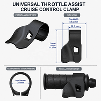 Support de guidon universel pour moto, trottinette électrique et vélo électrique, avec assistance au pouce et repose-poignet, pour régulateur de vitesse