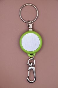 Porte-clés rétractable en ABS de qualité supérieure, 35 mm x 52 mm, fabriqué à Taïwan, pour cartes de visite, badge, clip, porte-carte, accessoire, sans danger pour les enfants - Product Image 5