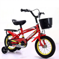 Vélo d'équilibre à pédales pour tout-petits, 1-12 ans, 12-20 pouces, avec roues d'apprentissage, pneus en caoutchouc PU réglables, 2 sièges, vélo pour enfants