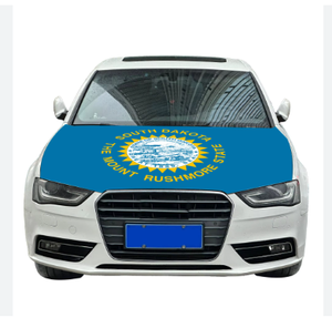 Funda para Capó de Coche con Bandera de <span class=keywords><strong>Carolina</strong></span> del Sur, Funda Personalizada con Bandera de Estado de EE. UU., Tela Elástica de Alta Calidad, Lavable, para Decoración de Coche - Product Image 2