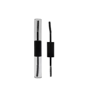 Vegan sợi kép Mascara 4D trong suốt Mascara nhãn hiệu riêng nhãn trắng Mascara