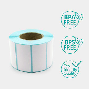 Trung Quốc Nhà sản xuất giá tùy chỉnh trực tiếp máy in nhiệt mã vạch giấy nhãn CuộN Sticker 30x20 mét - Product Image 2