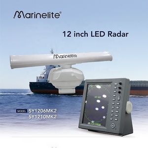 Radar marino de plástico de banda X de 12 pulgadas de largo alcance, Radar marino de 48NM para barcos, Radar <span class=keywords><strong>Nautico</strong></span> de banda X para mayor visibilidad - Product Image 3