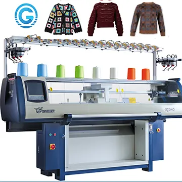 Tissage jacquard automatique machine à tricoter plate machine à tricoter prix