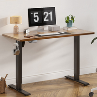 Table de travail électrique élévatrice motorisée à hauteur réglable Bureau élévateur Bureau d'ordinateur debout pour la maison