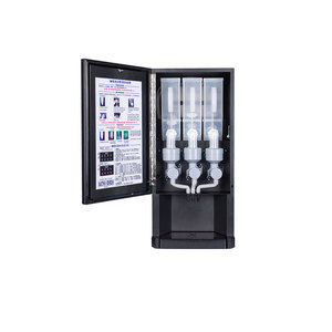 Machine à café instantané E-30S Offre Spéciale 3 saveurs, utilisation commerciale, distributeur automatique de café, boîte à lumière LED publicitaire - Product Image 3