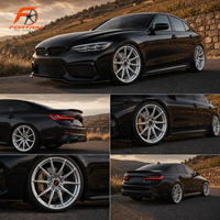 Pour BMW G30 F32 M4 G42 M340 M3 E90 Audi 5x112 5x120 5x1143 Jantes sport en alliage léger Fortrim concaves forgées