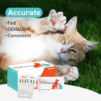 Kit de diagnostic rapide pour chats FPV/FCoV/FHV/FCV – Équipement vétérinaire pour chats