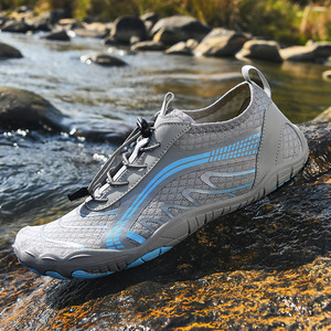 Chaussures d'eau pour femmes, séchage rapide, dessus en mesh, semelle en caoutchouc, plage, été, sport de plein air, bout fermé - Product Image 3