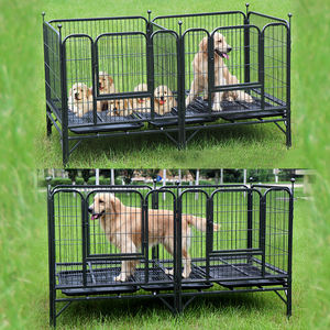 Clôture temporaire <span class=keywords><strong>pour</strong></span> <span class=keywords><strong>chien</strong></span> de <span class=keywords><strong>grande</strong></span> taille BS C020 Classics Designs, barrière rétractable <span class=keywords><strong>pour</strong></span> <span class=keywords><strong>chien</strong></span> d'extérieur, clôture de sécurité empilable, clôture <span class=keywords><strong>pour</strong></span> chenil - Product Image 6