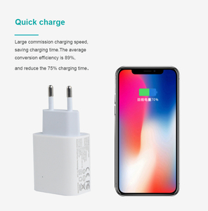 อะแดปเตอร์แปลงไฟ QC3.0เร็วชนิด C แบบคู่สำหรับสวิตช์แล็ปท็อปมือถือแบบ PD20W เดินทาง - Product Image 2