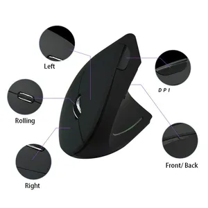 <span class=keywords><strong>Mouse</strong></span> Verticale <span class=keywords><strong>Ergonomico</strong></span> Wireless 2.4G per Mano Destra e Sinistra, <span class=keywords><strong>Mouse</strong></span> per Computer PC, Batteria AAA, <span class=keywords><strong>Mouse</strong></span> da Gaming <span class=keywords><strong>Grande</strong></span>, Vendita all'Ingrosso - Product Image 2