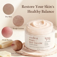 Crème Coréenne PDRN au Suif de Bœuf, Acide Hyaluronique et Peptides – Hydratante, Raffermissante et Éclatante pour le Visage
