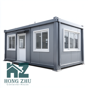 플러그 앤 플레이 전기 시스템을 갖춘 DYHZCE 퀵 빌드 조립식 모듈러 홈 블랙 컨테이너 하우스 - Product Image 4
