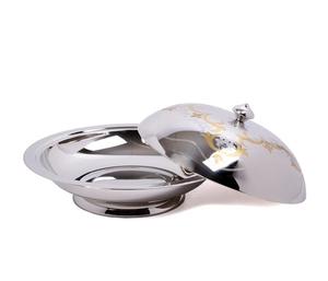 Bandeja de Servicio Profesional de Acero Inoxidable con Tapa de Domo para la Industria de la Hostelería y Catering - Product Image 4