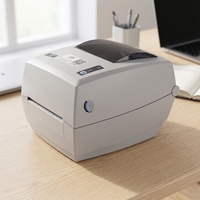 Impresora de Códigos de Barras y Códigos QR Térmica IDPRT D45 - Interfaz USB, 200 DPI, Tamaño de Papel de 120 mm, 1 Año de Garantía, en Stock