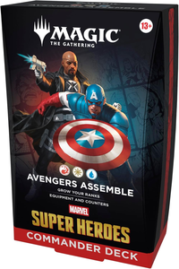 Magic the Gathering all'Ingrosso |   <span class=keywords><strong>Marvel</strong></span> Super Heroes Commander Deck Avengers: Assemble - Carte da Collezione del Gioco di Carte Collezionabili - Product Image 2