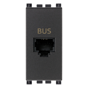 Prise RJ11 pour système BUS, hauteur 5,3 mm, couleur grise - Product Image 1