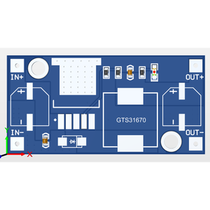ดีซี ดีซี บัค คอนเวอร์เตอร์สเต็ปดาวน์โมดูล 7-35V ถึง 5V ฟิกซ์เอาท์พุต 3A LM2596 โมดูลพลังงาน MBC2596-04 สำหรับอาร์ดูโน่ - Product Image 2