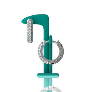 Pendientes de Diamantes, Joyería Fina, Pendientes de Diamantes Naturales, Elegantes, Lujosos, Clásicos para Mujer, Servicio Personalizado OEM/ODM - Product Image 5