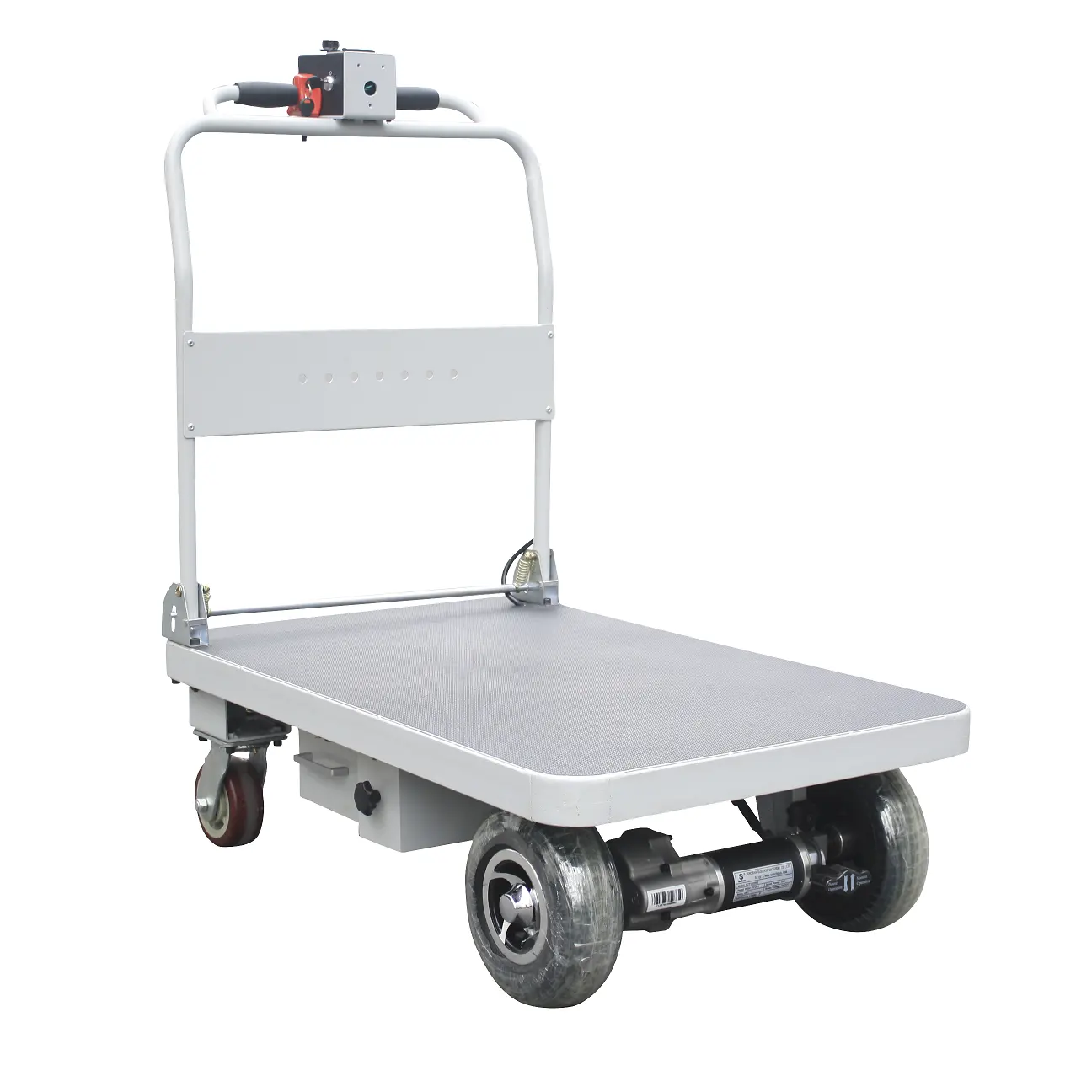 HG-101 High Quality Electric Trolley Cart Motorized Hand Truck Power Cart