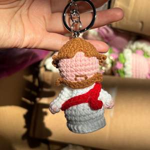 Divertido positivo Kawaii hecho a mano ganchillo patata juguete muñeca suave inspirador escritorio decoración para oficina Cumpleaños amigos regalo - Product Image 4