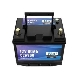Batería ligera de iones de sodio de 12V y 60Ah con BMS inteligente para sistema de arranque y parada de SUV, fabricación OEM - Product Image 3