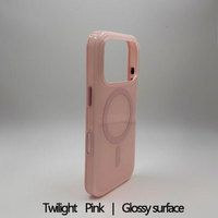 Coques de téléphone portable personnalisées en TPU brillant, antichoc, anti-traces de doigts, magnétiques, couleur unie pour 17 Pro/Pro Max/18 Pro/Pro