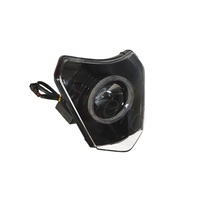 Voor Ktm Exc XC-W Smc R Fx Dirt Bike Off-Road Motor Motorfiets Ronde Angel Eyes Motorradteile Koplamp Parren hoofd Licht