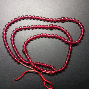 Yz nhà máy tùy chỉnh 5 # Màu Đỏ Corundum vòng hình dạng Pigeon máu đỏ Ruby tổng hợp Corundum đối với trang sức làm - Product Image 5