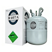 Хладагент R407A, газ в баллоне 11,3 кг, высокочистый, для коммерческих холодильных установок, систем холодильных складов и витрин