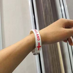 Wholesale Best-selling New 2026 National Team Bracelet Football Fan Wristband Accessories Souvenirs Wire Woven - Product Image 4