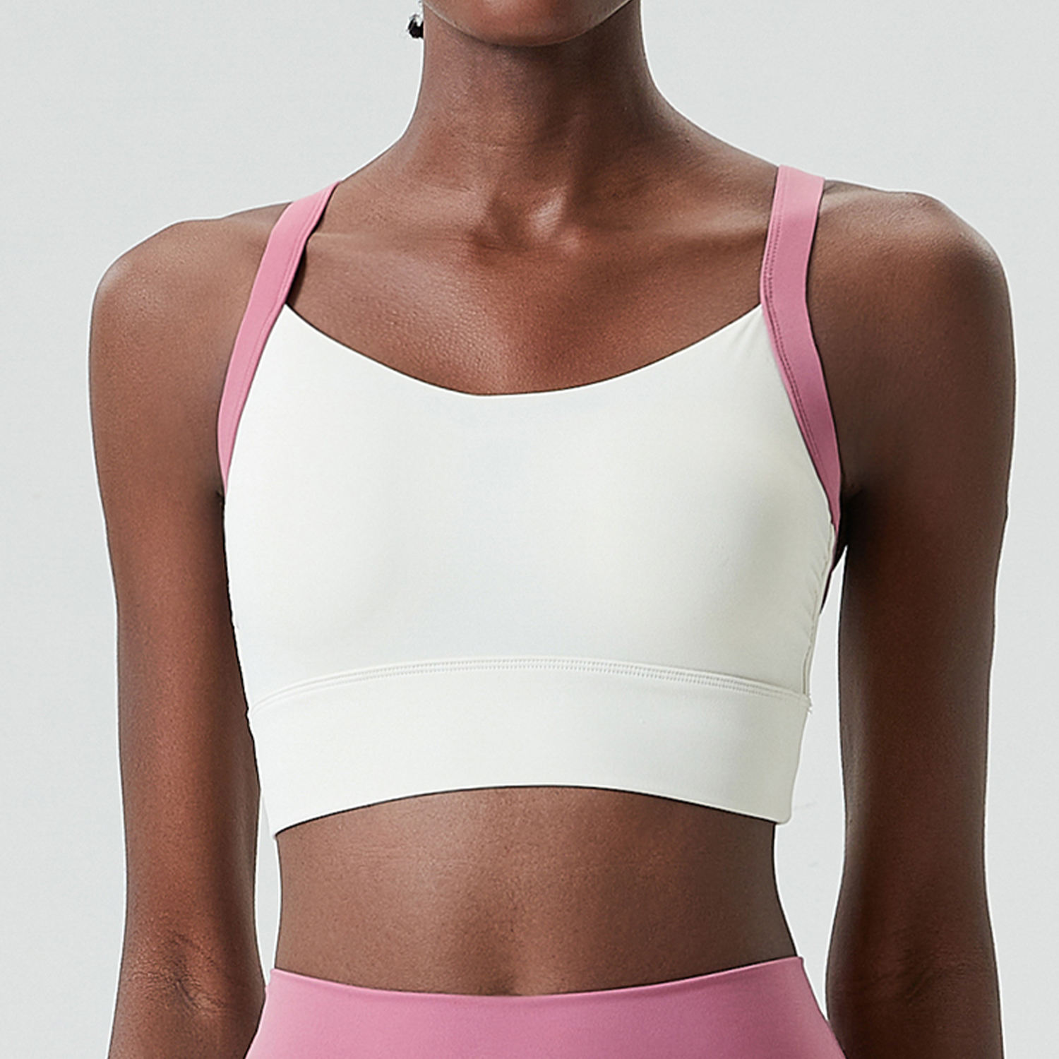 Pearl White and Wild Rose